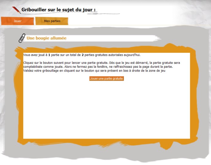 avant une partie